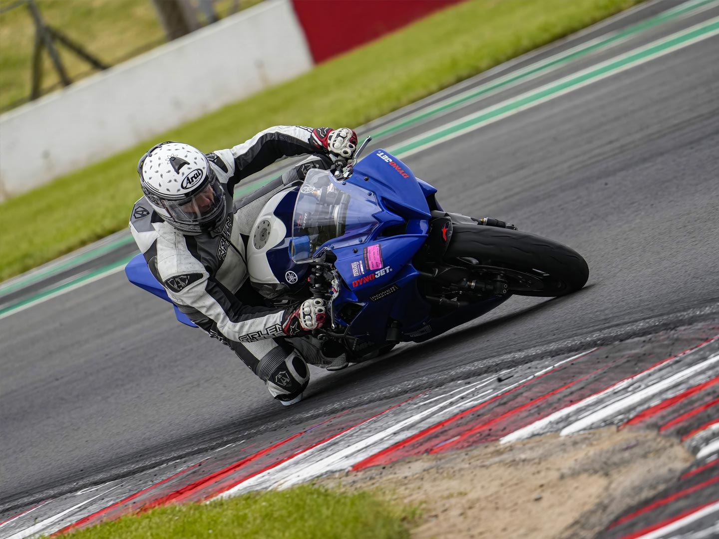 Track day on a Yamaha R1