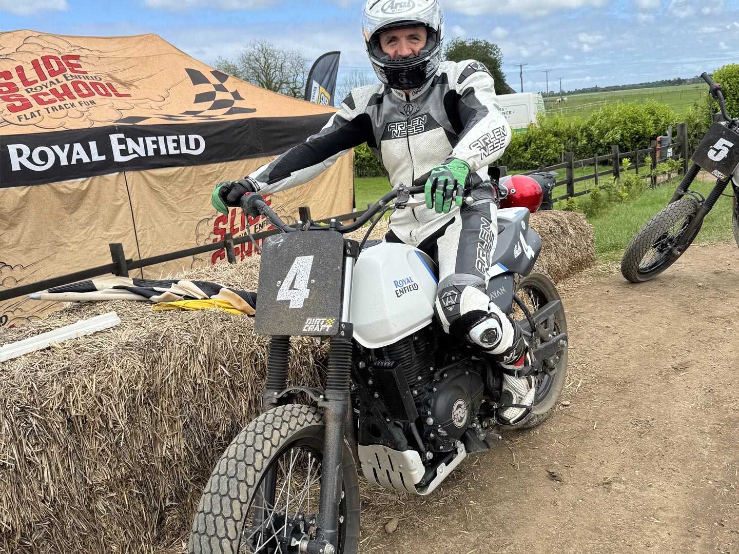 Royal Enfield flat track